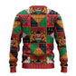 Kenya Christmas Ugly Christmas Sweater Patchwork Style