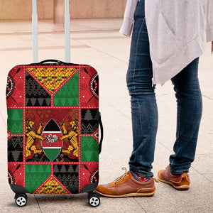 Kenya Christmas Luggage Cover Patchwork Style