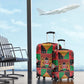 Kenya Christmas Luggage Cover Patchwork Style