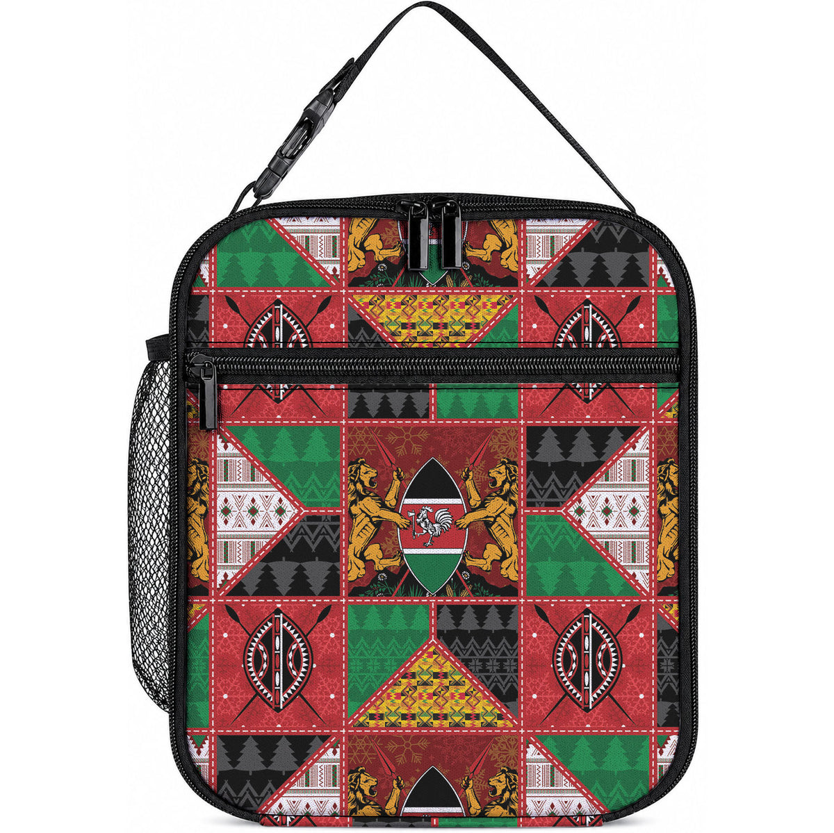 Kenya Christmas Lunch Bag Patchwork Style