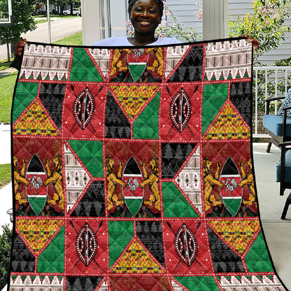 Kenya Christmas Quilt Patchwork Style