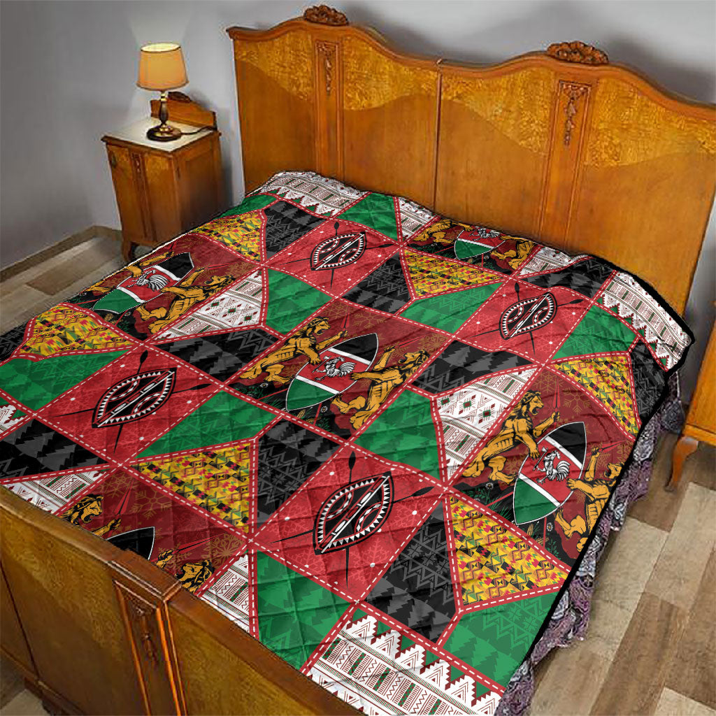 Kenya Christmas Quilt Patchwork Style