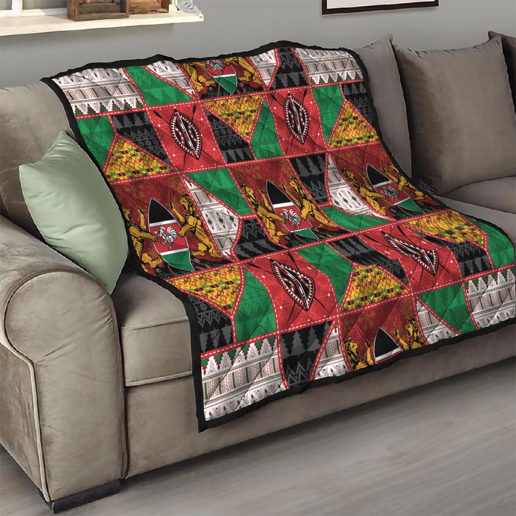 Kenya Christmas Quilt Patchwork Style
