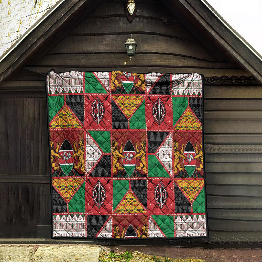 Kenya Christmas Quilt Patchwork Style