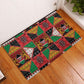 Kenya Christmas Rubber Doormat Patchwork Style