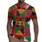 Kenya Christmas Rugby Jersey Patchwork Style