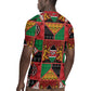 Kenya Christmas Rugby Jersey Patchwork Style