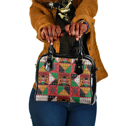 Kenya Christmas Shoulder Handbag Patchwork Style