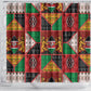 Kenya Christmas Shower Curtain Patchwork Style