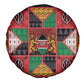 Kenya Christmas Spare Tire Cover Patchwork Style
