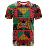 Kenya Christmas T shirt Patchwork Style