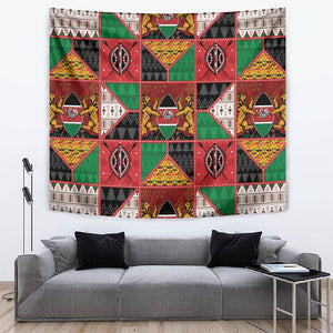 Kenya Christmas Tapestry Patchwork Style