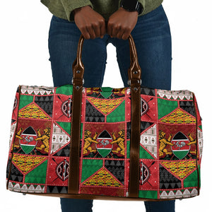 Kenya Christmas Travel Bag Patchwork Style