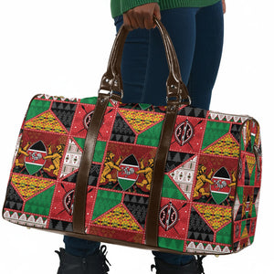 Kenya Christmas Travel Bag Patchwork Style
