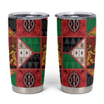 Kenya Christmas Tumbler Cup Patchwork Style