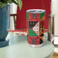 Kenya Christmas Tumbler Cup Patchwork Style