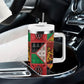 Kenya Christmas Tumbler With Handle Patchwork Style
