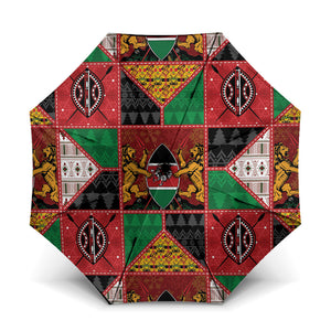 Kenya Christmas Umbrella Patchwork Style