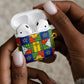 Ethiopia Christmas AirPods Case Patchwork Style