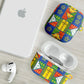 Ethiopia Christmas AirPods Case Patchwork Style
