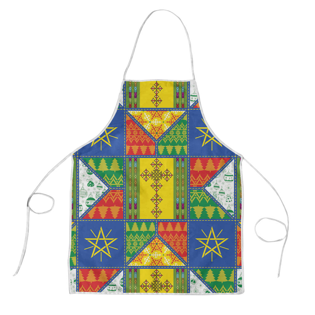 Ethiopia Christmas Apron Patchwork Style