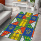 Ethiopia Christmas Area Rug Patchwork Style