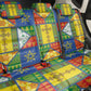 Ethiopia Christmas Back Car Seat Cover Patchwork Style