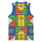 Ethiopia Christmas Basketball Jersey Patchwork Style
