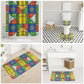 Ethiopia Christmas Bathroom Set Patchwork Style