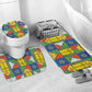 Ethiopia Christmas Bathroom Set Patchwork Style