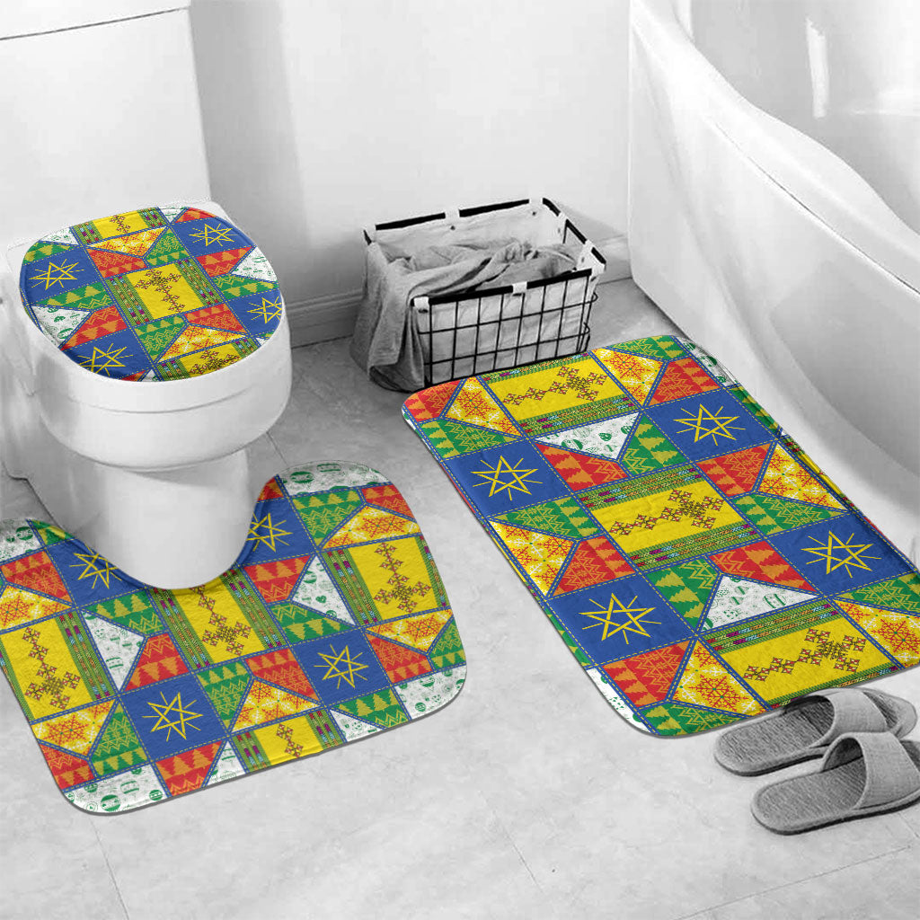 Ethiopia Christmas Bathroom Set Patchwork Style