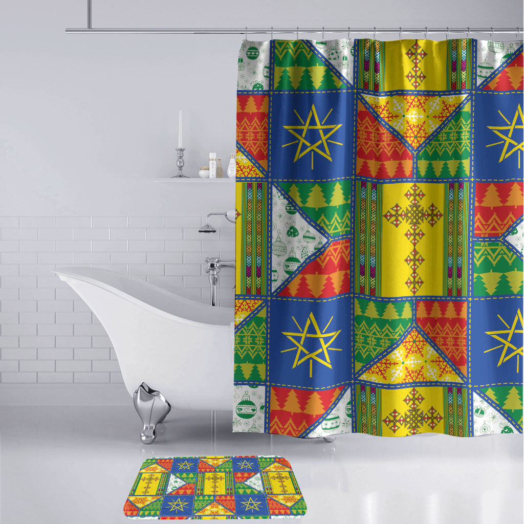 Ethiopia Christmas Bathroom Set Patchwork Style