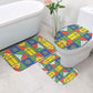 Ethiopia Christmas Bathroom Set Patchwork Style
