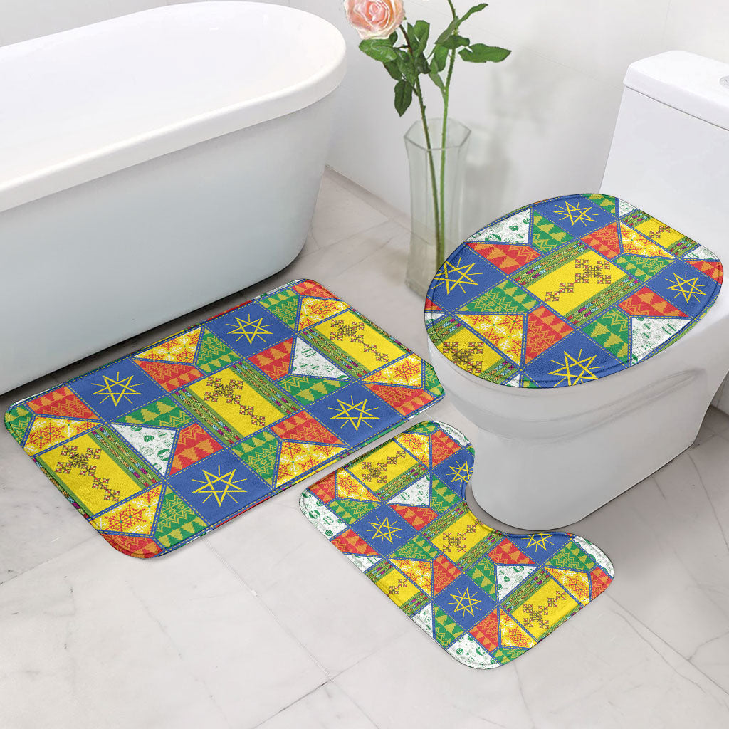 Ethiopia Christmas Bathroom Set Patchwork Style