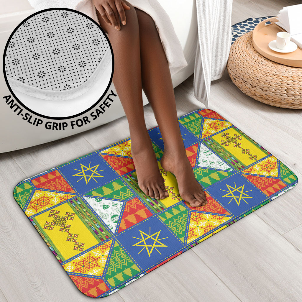 Ethiopia Christmas Bathroom Set Patchwork Style