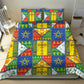 Ethiopia Christmas Bedding Set Patchwork Style