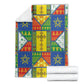 Ethiopia Christmas Blanket Patchwork Style