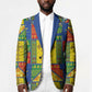 Ethiopia Christmas Blazer Patchwork Style