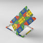Ethiopia Christmas Canvas Wall Art Patchwork Style