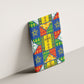 Ethiopia Christmas Canvas Wall Art Patchwork Style