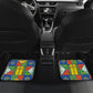Ethiopia Christmas Car Mats Patchwork Style