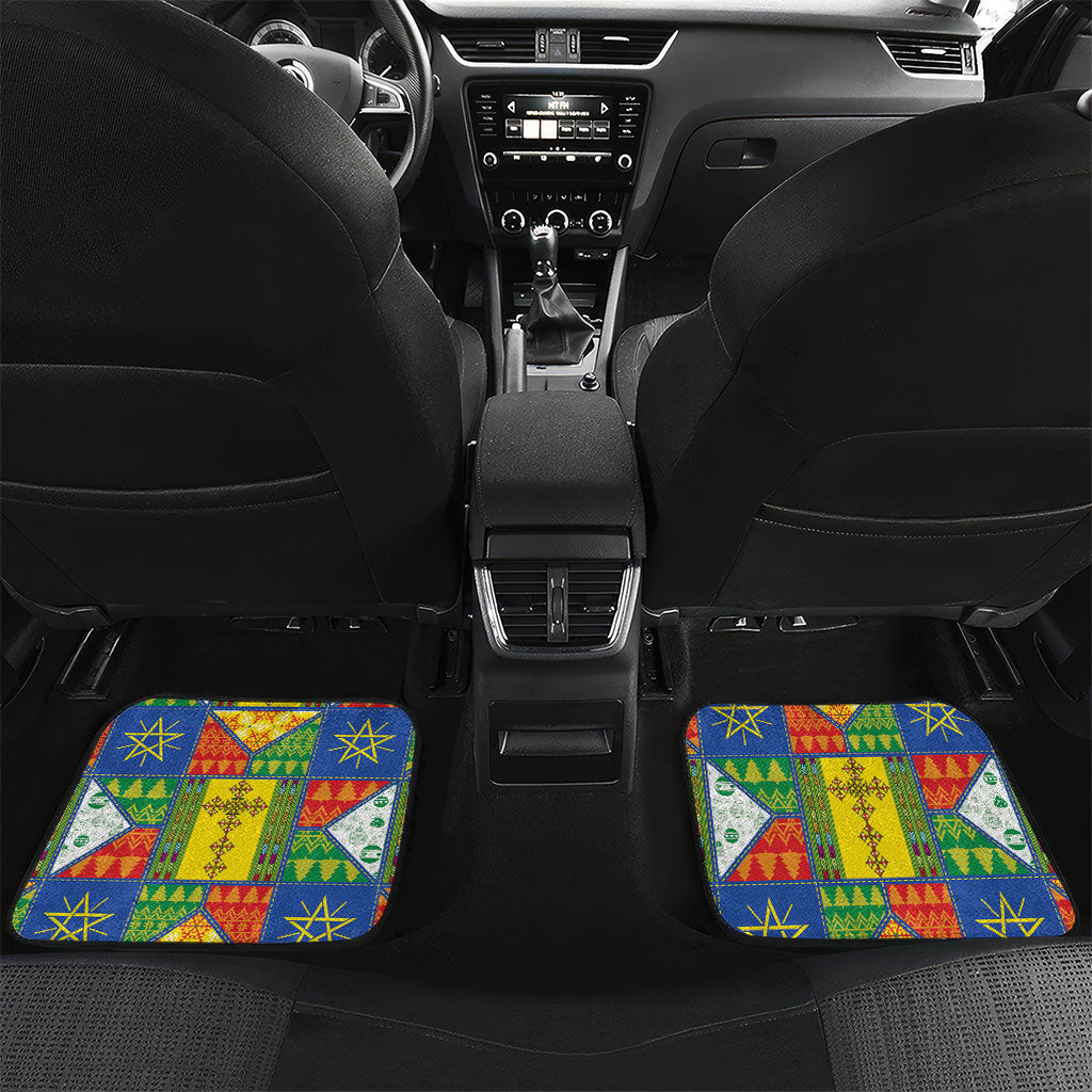 Ethiopia Christmas Car Mats Patchwork Style