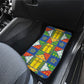 Ethiopia Christmas Car Mats Patchwork Style