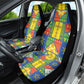 Ethiopia Christmas Car Seat Cover Patchwork Style
