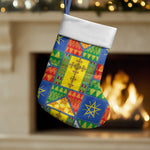 Ethiopia Christmas Stocking Patchwork Style