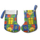 Ethiopia Christmas Stocking Patchwork Style