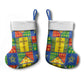 Ethiopia Christmas Stocking Patchwork Style
