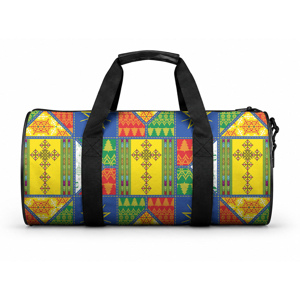 Ethiopia Christmas Duffle Bag Patchwork Style