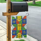 Ethiopia Christmas Garden Flag Patchwork Style