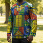 Ethiopia Christmas Hockey Jersey Patchwork Style